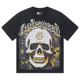 Godspeed Skeletons Pattern Printed T-Shirts #1039