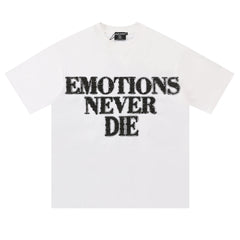 MIXED EMOTION ‘End’ Rhinestone Tee