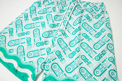 Casablanca Multi Color Printed Short #367