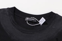 Balenciaga Heavy Metal Artwork T-Shirt Black Oversize