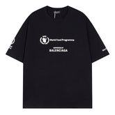 Balenciaga Letter Printed T-Shirt Oversize
