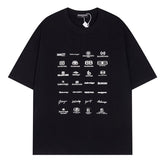 Balenciaga Logo Collection Print T-shirt Oversize