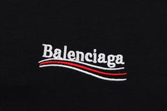 Balenciaga Logo Embroidered T-shirt Oversize