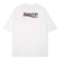Balenciaga Logo Embroidered T-shirt Oversize
