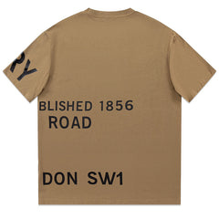 Burberry Cotton Print Logo T-shirt Oversize