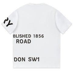 Burberry Classic Letter Print Logo T-shirt Oversize