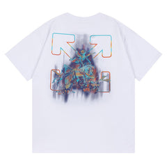 Off White Arrow Logo Pattern T-Shirts