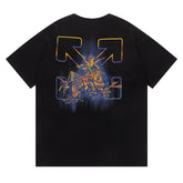 Off White Arrow Logo Pattern T-Shirts