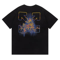 Off White Arrow Logo Pattern T-Shirts