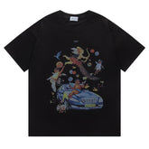 Off White Pattern Print T-Shirts