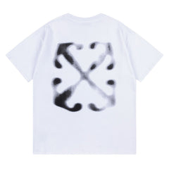 Off White Arrow Logo Pattern T-Shirts