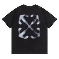Off White Arrow Logo Pattern T-Shirts