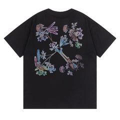 Off White Arrow Logo Pattern T-Shirts