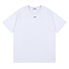 Off White Arrow Logo Pattern T-Shirts
