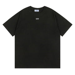 Off White Arrow Logo Pattern T-Shirts