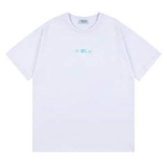 Off White Arrow Logo Pattern T-Shirts