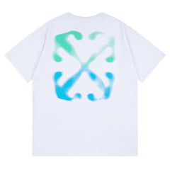 Off White Arrow Logo Pattern T-Shirts