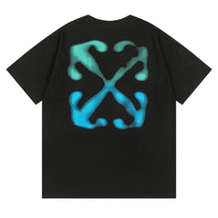Off White Arrow Logo Pattern T-Shirts