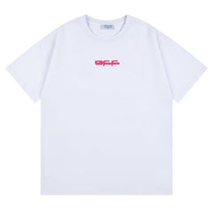 Off White Logo Pattern Print T-Shirts