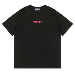 Off White Logo Pattern Print T-Shirts