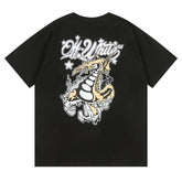 Off White Logo Pattern Print T-Shirts