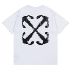Off White Arrow Logo Pattern T-Shirts