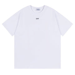 Off White Logo Pattern Print T-Shirts