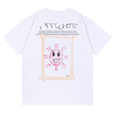 Off White Logo Pattern Print T-Shirts