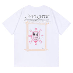 Off White Logo Pattern Print T-Shirts