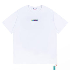 Off White Arrow Logo Pattern T-Shirts