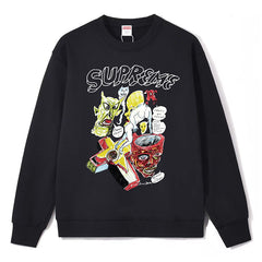Supreme x Daniel Johnston Crewneck Sweatshirts