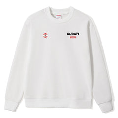 Supreme x Ducati Logo Crewneck Sweatshirts