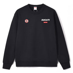 Supreme x Ducati Logo Crewneck Sweatshirts