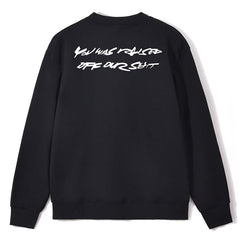 Supreme x Futura Logo Crewneck Sweatshirts