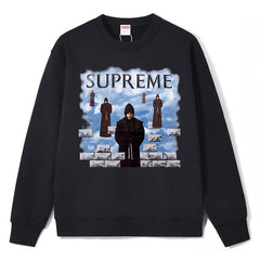 Supreme Bandana Box Logo Crewneck Sweatshirts