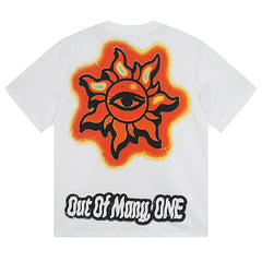 Godspeed Skeletons Pattern Printed T-Shirts #3035