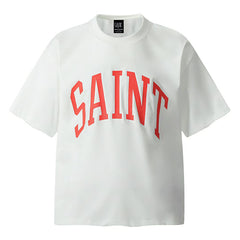 Saint Michael Arch Logo Printed T-Shirt