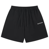 Balenciaga Logo Embroidered Knit Shorts