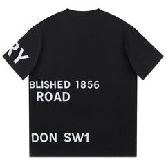 Burberry Cotton Print Logo T-shirt Oversize