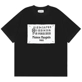 Maison Margiela Digital Letter Logo T-Shirts