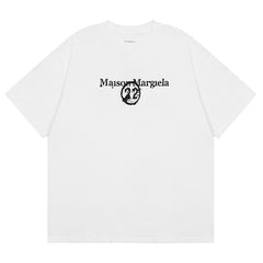 Maison Margiela Digital Letter Logo T-Shirts