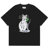 Maison Margiela Digital Printed Logo T-Shirts