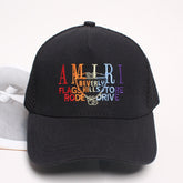 AMIRI Core Logo-Embroidered Baseball Caps