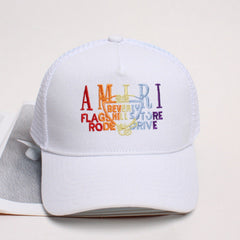 AMIRI Core Logo-Embroidered Baseball Caps