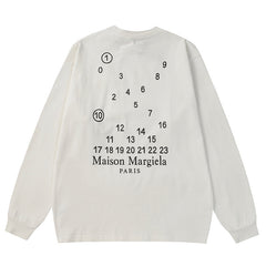 Maison Margiela Logo printed sweatshirt