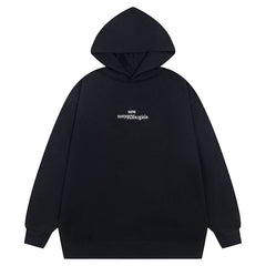 Maison Margiela Upside Down Logo Hoodie