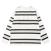 Maison Margiela 2024ss Crew Neck Stripes Sweatshirt