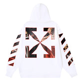 Off White Caravaggio oil painting pattern printing Hoodies