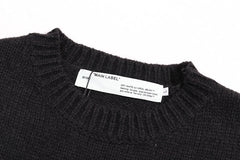 OFF WHITE Letter Logo Sweater