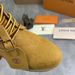 Louis Vuitton Timberland Ankle Boots